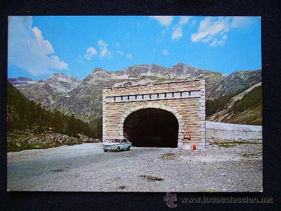 Postales: Postal 2126. Pirineos de Lleida. Tunel de Viella. Boca Sur. Ed. Arribas.