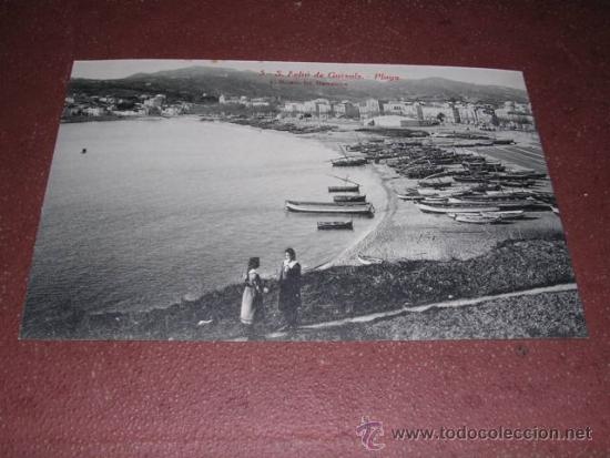 Postkarten: 5 S. FELIU DE GUIXOLS - PLAYA . L. ROISIN FOT. 14X9 CM.