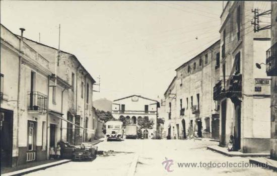 Postales: BREDA (GERONA).- CALLE PRADO - Foto 1