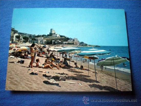 Cartes Postales: POSTAL SAN POL DE MAR VISTA DE PLAYA NO CIRCULADA