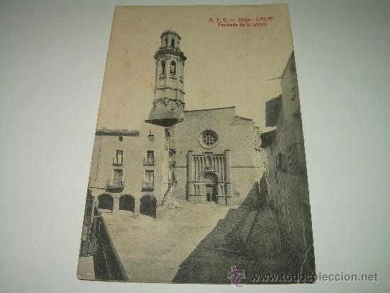 Postales: ANTIGUA POSTAL..........CALAF - Foto 1