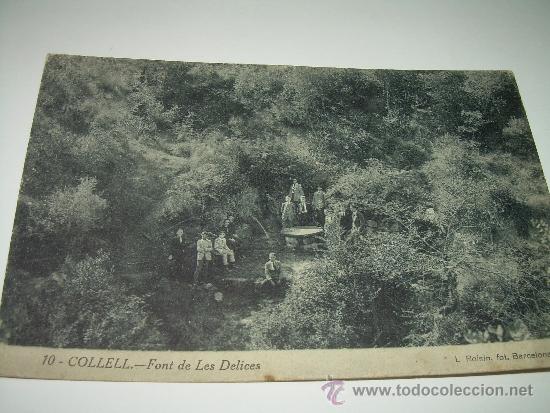 Postales: ANTIGUA POSTAL..............COLLELL.. - Foto 2