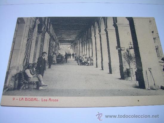 Postales: ANTIGUA POSTAL............LA BISBAL...... LOS ARCOS. - Foto 2