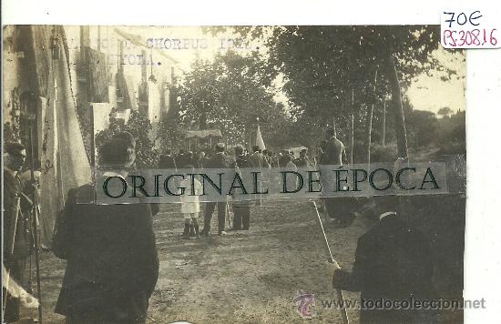 Postcards: (PS-30816)POSTAL FOTOGRAFICA DE SARDANYOLA-PROCESION DEL CORPUS