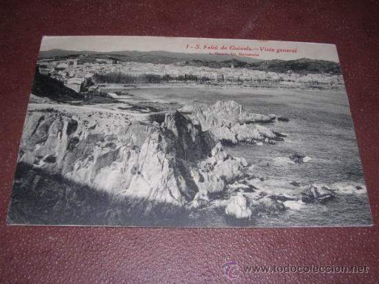 Postcards: 1 .- S. FELIU DE GUIXOLS - VISTA GENERAL L. ROISIN FOT.