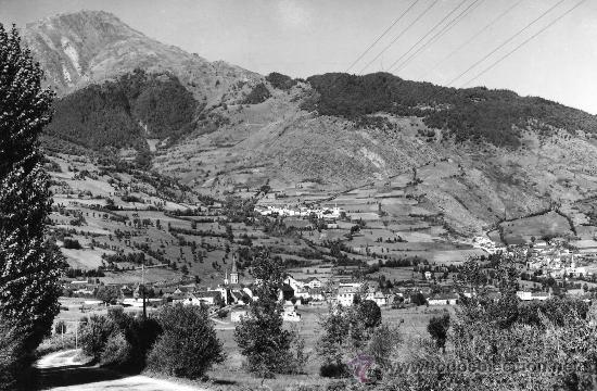 Postales: VALLE DE ARAN-VIELLA (LLEIDA).- VISTA PARCIAL GAUSACH-CARAU.- EDICIONES SICILIA N&ordm; 12.- FOTOGRAFICA.
