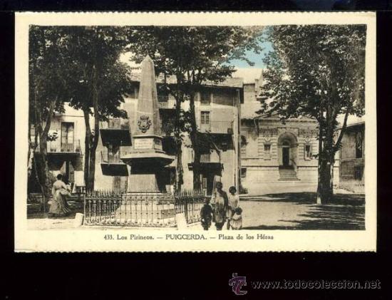 Postales: a02020 Puigcerda - Plaza De Los Heras - Sin Editor N&ordm;433