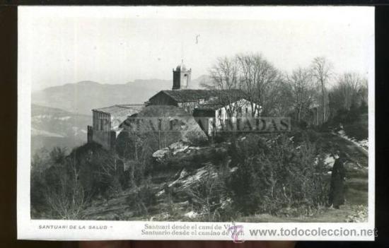 Postais: a03092 Santuari De La Salut - Santuari Desde El Cami De Vich - Guilera