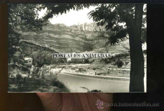 Postales: a01768 Montserrat - La Monta&ntilde;a Desde El Rio Llobregat - Dom N&ordm;10