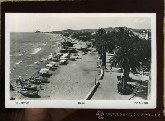 Postales: a02525 Sitges - Playa - Gasso N&ordm;32 - Foto 1