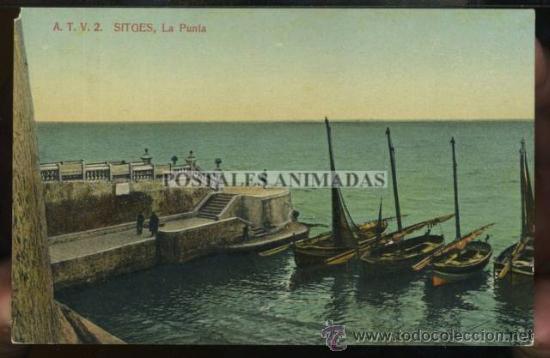 Postales: a02606 Sitges - La Punta - Atv N&ordm;2 - Foto 1