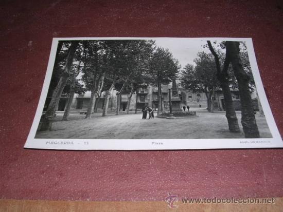 Postcards: PUIGCERDA - 13 PLAZA EDT. DOMENECH. 14X9 CM.