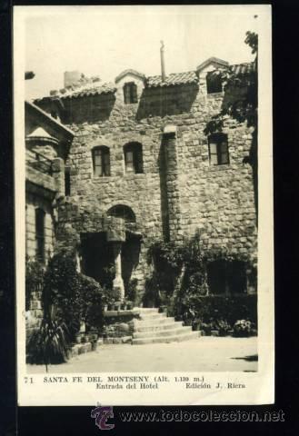 Postcards: a01762 Santa Fe Del Montseny - Entrada Del Hotel - Riera N&ordm;71