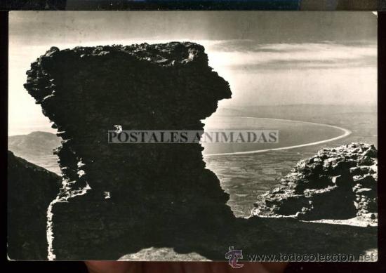 Postales: a02956 San Pedro De Roda - Vista Del Golfo De Rosas Desde El Castillo De San Salvador - Campa&ntilde;a N&ordm;