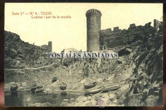 Postales: a03771 Tossa - Codolar I Part De La Muralla - Thomas N&ordm;8948 - Foto 1