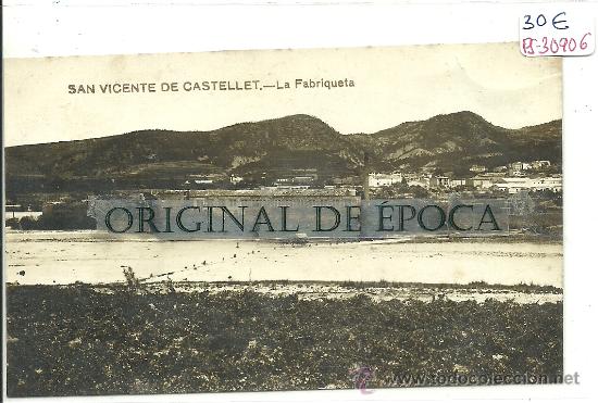 Postkarten: (PS-30906)POSTAL FOTOGRAFICA DE SAN VICENTE DE CASTELLET-LA FABRIQUETA