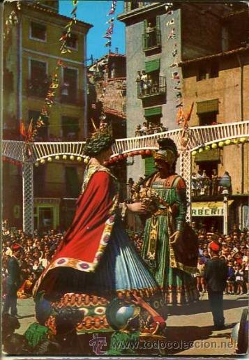 Postales: GIGANTES DE OLOT 1965 - Foto 1