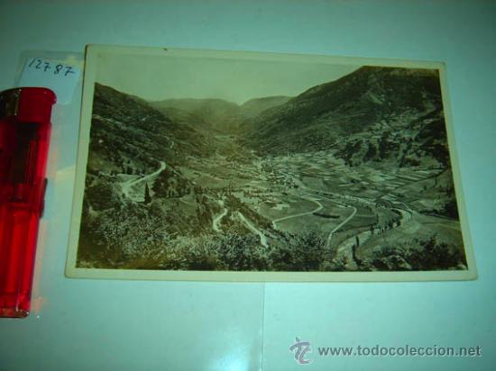 Postales: Postal fotograf&iacute;a blanco y negro de Valle de Ar&aacute;n, Bosost Carretera del Portill&oacute;n.