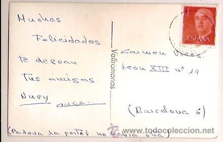 Postales: ANTIGUA POSTAL VALLROMANAS ESCRITA - Foto 2