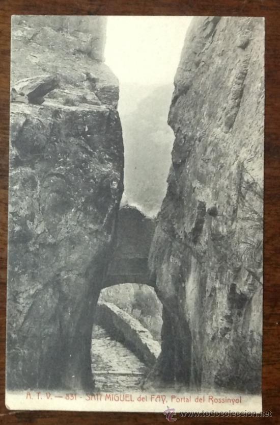 Postales: ATV - 831. SAN MIGUEL DEL FAY. PORTAL DEL ROSSINYOL.