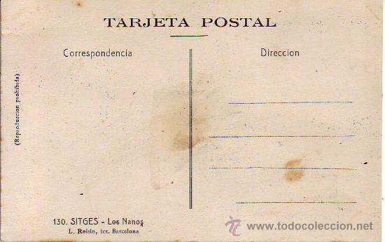 Postales: sitges - los nanos - Foto 2