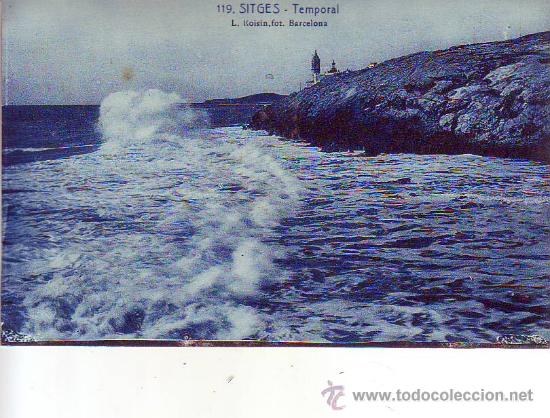Postales: sitges - temporal - Foto 1