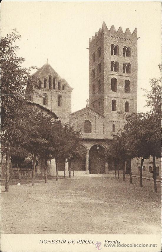 Postales: GIRONA MONASTERIO DE RIPOLL - Foto 1