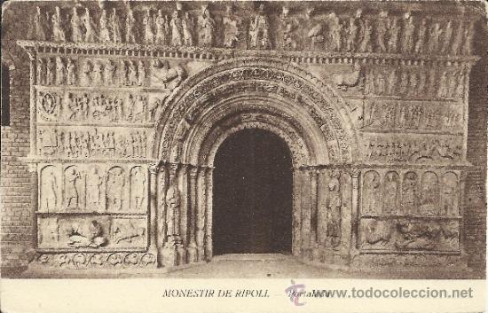 Postales: GIRONA MONASTERIO DE RIPOLL - Foto 1