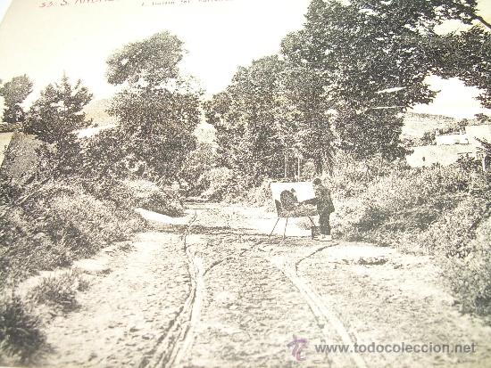 Postcards: ANTIGUA POSTAL.........SANT ANDREU DE LLAVANERAS - RIERA DE L'AVALL.