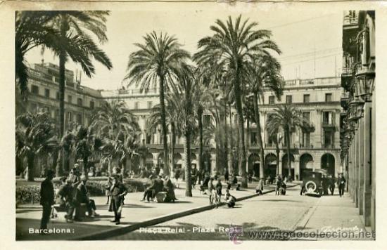 Postales: BARCELONA: PLAZA REAL. - Foto 1