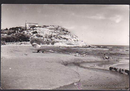Postkarten: POSTAL RODA DE BARA PLAYAS DE BARA AL FONDO ERMITA Y CASTILLO