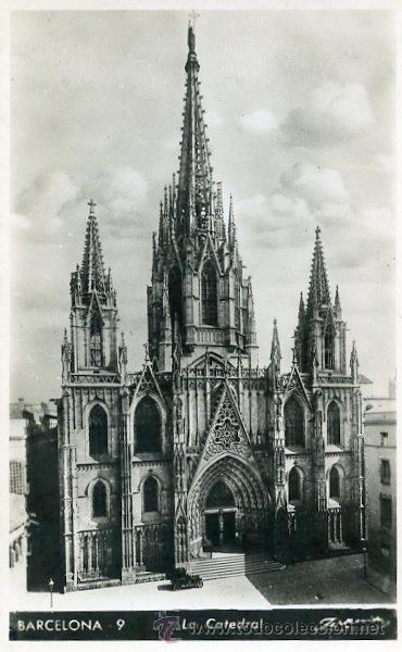 Postales: 9. BARCELONA. LA CATEDRAL. - Foto 1