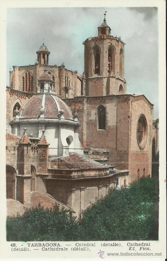 Postales: TARRAGONA CATEDRAL SIN ESCRIBIR - Foto 1