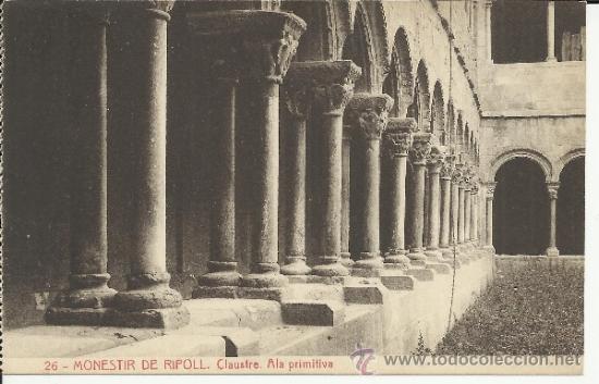 Postales: GIRONA MONASTERIO DE RIPOLL - Foto 1