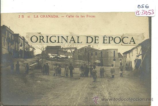 Postcards: (PS-31053)POSTAL FOTOGRAFICA DE LA GRANADA-CALLE DE LAS ROCAS