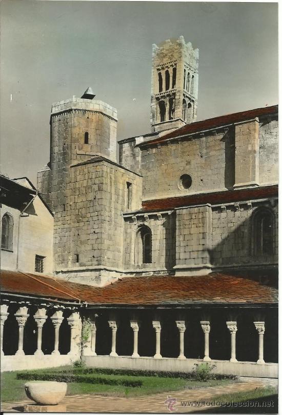 Postales: SEO DE URGEL.-CLAUSTRO DE LA CATEDRAL SIGLO XI Y XII.-EDICIONES SICILIA N&ordm; 1