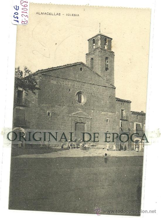 Postcards: (PS-31068)POSTAL DE ALMACELLAS(LLEIDA)-IGLESIA