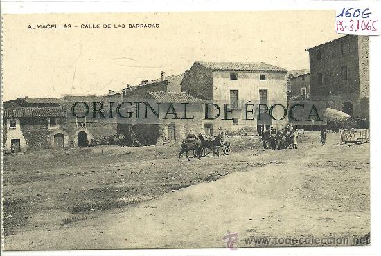 Postkarten: (PS-31065)POSTAL DE ALMACELLAS(LLEIDA)-CALLE DE LAS BARRACAS