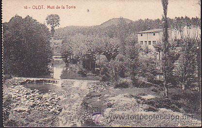 Postales: POSTAL OLOT MOLI DE LA TORRA - Foto 1