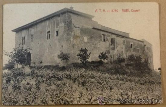 Postales: ATV - 2750. RUB&Iacute;. CASTELL. - Foto 1