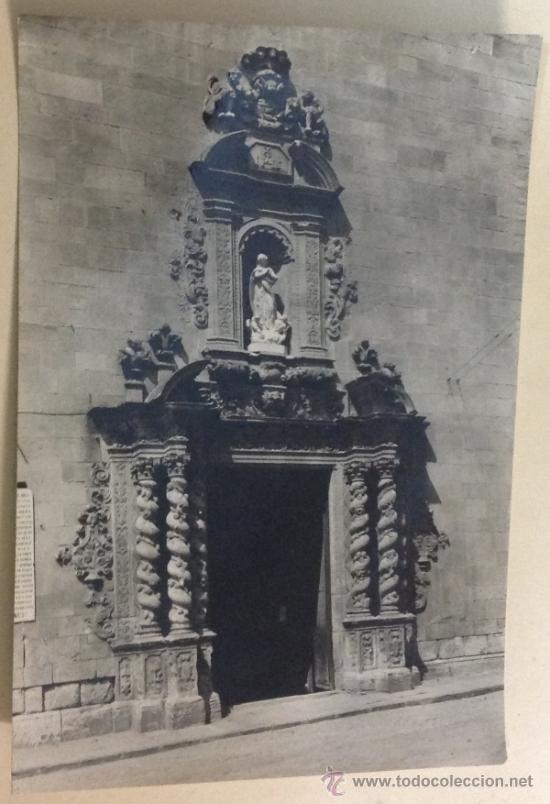 Postales: CALDAS DE MONTBUY. PORTADA BARROCA IGLESIA PARROQUIAL. (FOT. COSVI).
