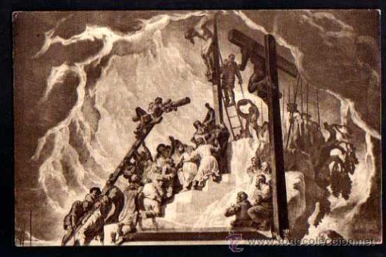 Postales: Vich. Catedral. n&ordm;7 . El calvari. No circulada. - Foto 1