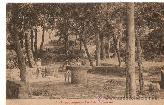 Postales: POSTAL VALLROMANAS FONT DE LA GINESTA - Foto 1