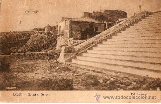 Postales: POSTAL SALOU LLATZERET RUINES - Foto 1