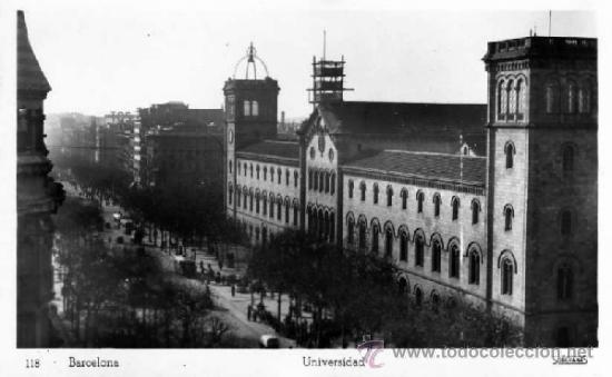 Postales: POSTAL BARCELONA - UNIVERSIDAD - Foto 1