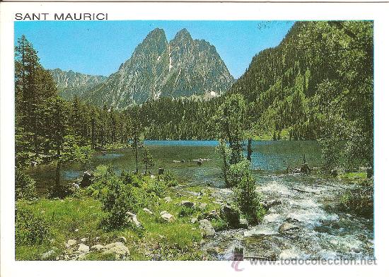 Postales: ESTANY DE SANT MAURICI I ELS ENCANTATS - EDICIONES SICILIA N&ordm; 223 - SIN CIRCULAR