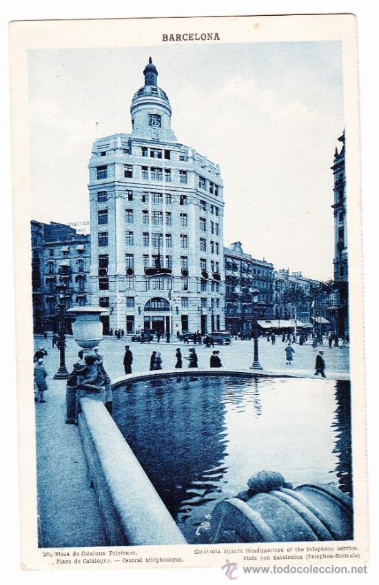 Postales: POSTAL - PLAZA DE CATALU&Ntilde;A - 20 - BARCELONA