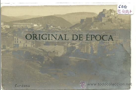Postcards: (PS-31187)POSTAL FOTOGRAFICA DE CARDONA-VISTA PARCIAL