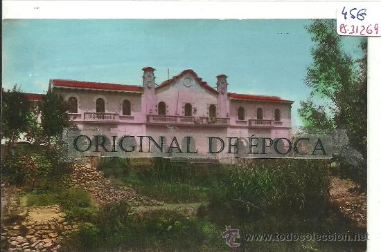 Postcards: (PS-31269)POSTAL FOTOGRAFICA DE SANT MARTI SARROCA-CASA DE LA VILA I ESCOLES