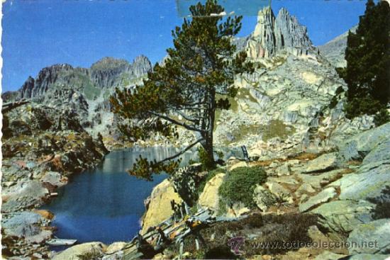 Postales: PIRINEOS DE LERIDA N&ordm;5028. EL PALLARS. VALLE DE ESPOT Y &rdquo;AGULLES D'A'MITJES&rdquo;.